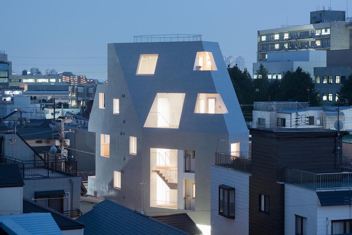 Kitasenzoku Apartment  Tomoyuki Kurokawa Architects